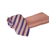 THE VIOLET FESTIVE MULTI STRIPED TIE SET